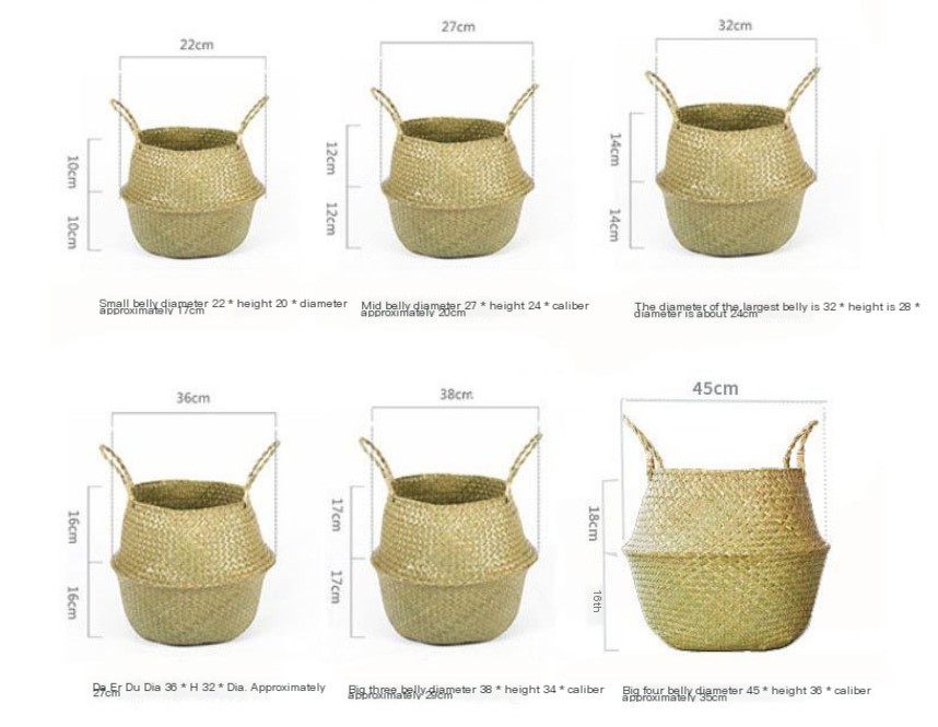 Handwoven Seagrass Basket 1