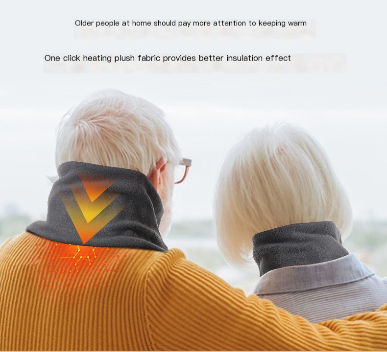 Electric heating scarf