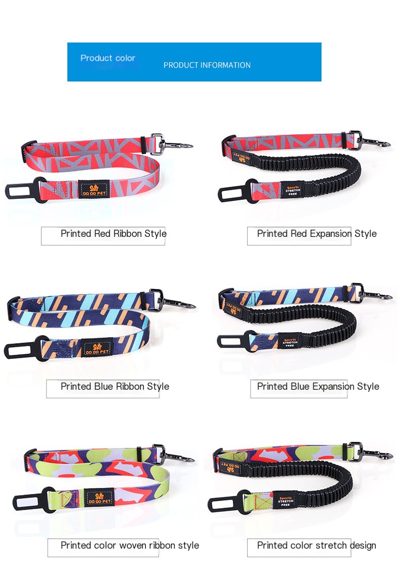DODOPET Pet Car Seat Belt Image 8