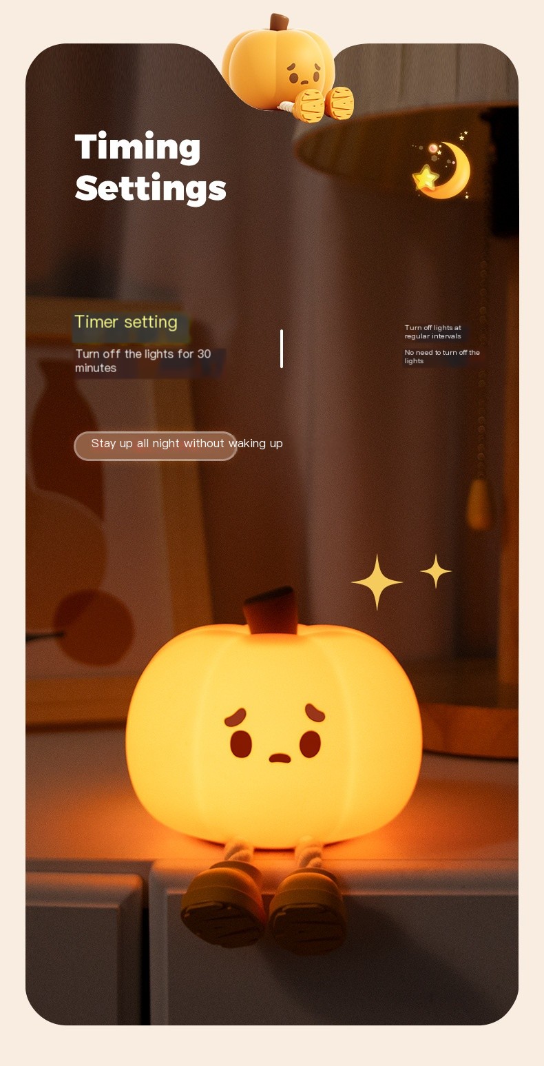 Halloween Pumpkin Night Light 7