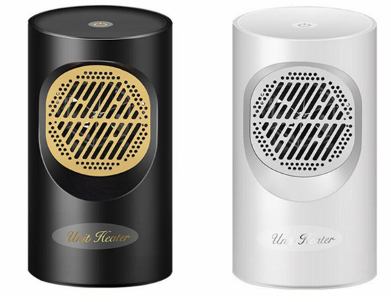 Mini Electric Heater in Use