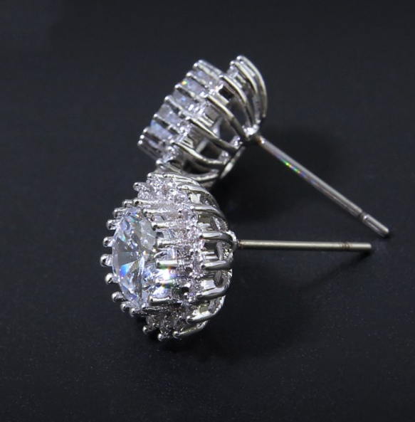 Sunflower Earrings in Box