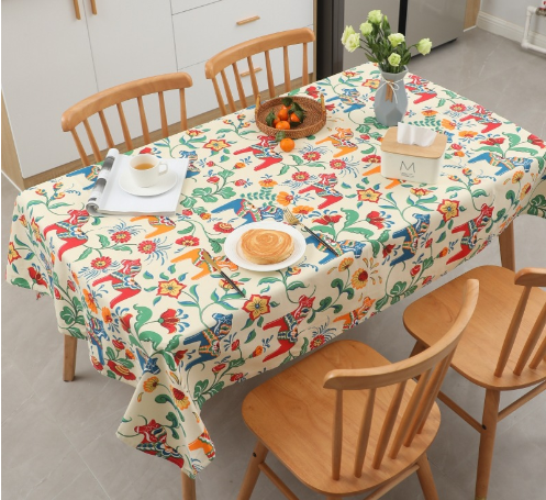 Blue Dinosaur Tablecloth