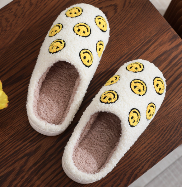 Pantufas Felpudas Smile