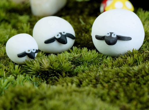 Sheep Family Ornament