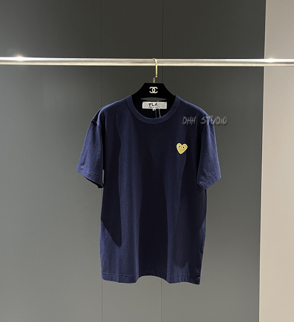 Cotton Heart Embroidered T-Shirt Image 5