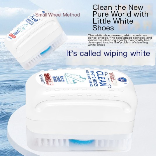 White shoe foam cleaner