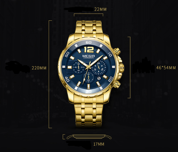 Multi-functional Sports Watch - Golden