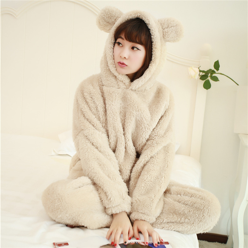 Coral Fleece Pajamas Image 2