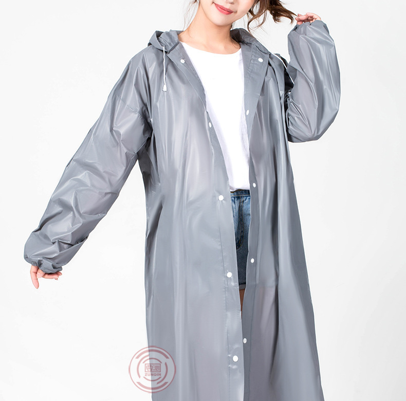 Dark Blue Raincoat