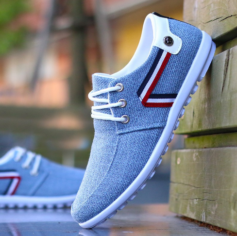 Men's Canvas Shoes Detail