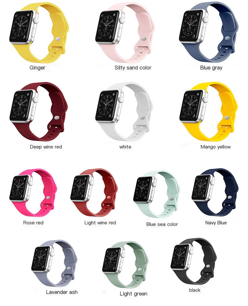 Apple Silicone Watch Strap 1