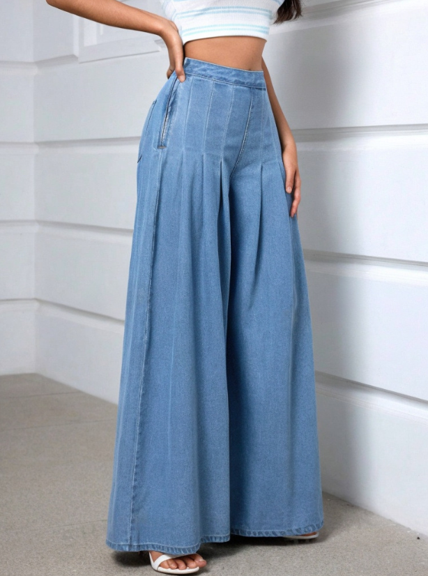Wide Leg Jeans Image 6