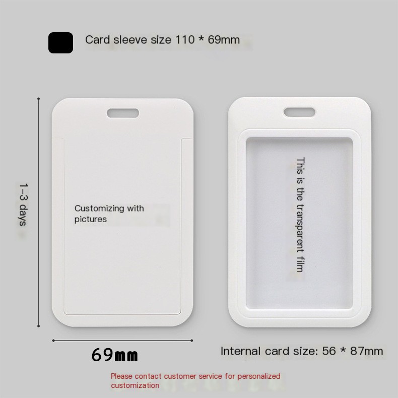 Colorful Cartoon Card Holder