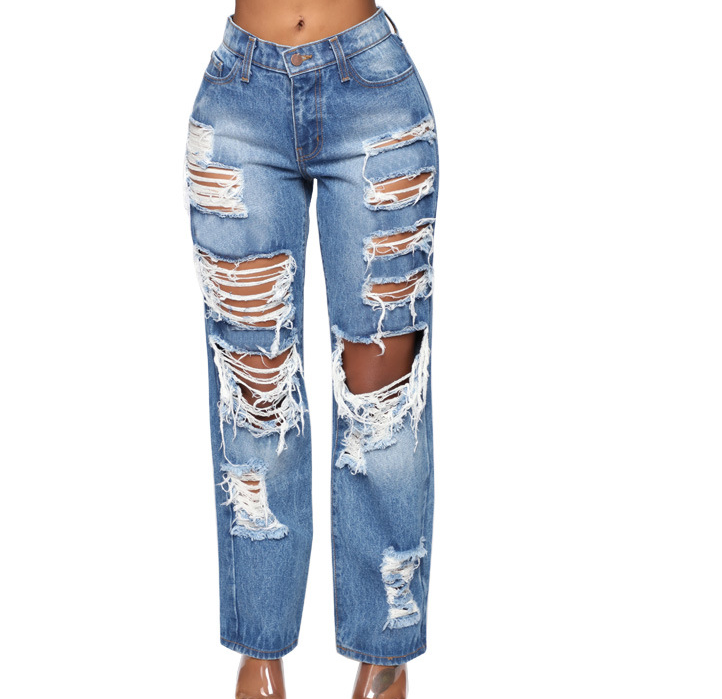 Distressed Jeans Image 3