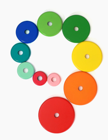 Wooden Tower of Hanoi Image 2