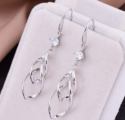 925 Long Tassel Earrings - Thick Ear Hook