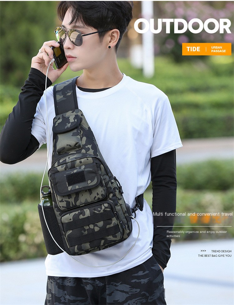 Water Bottle Chest Bag