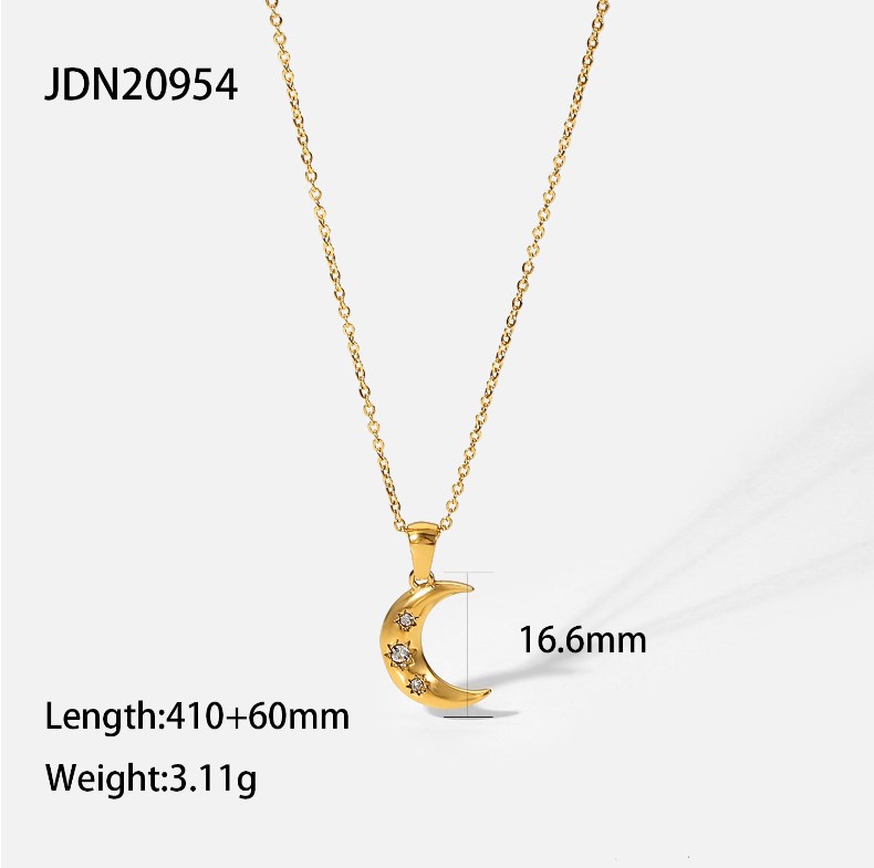 Moon Necklace Image 4