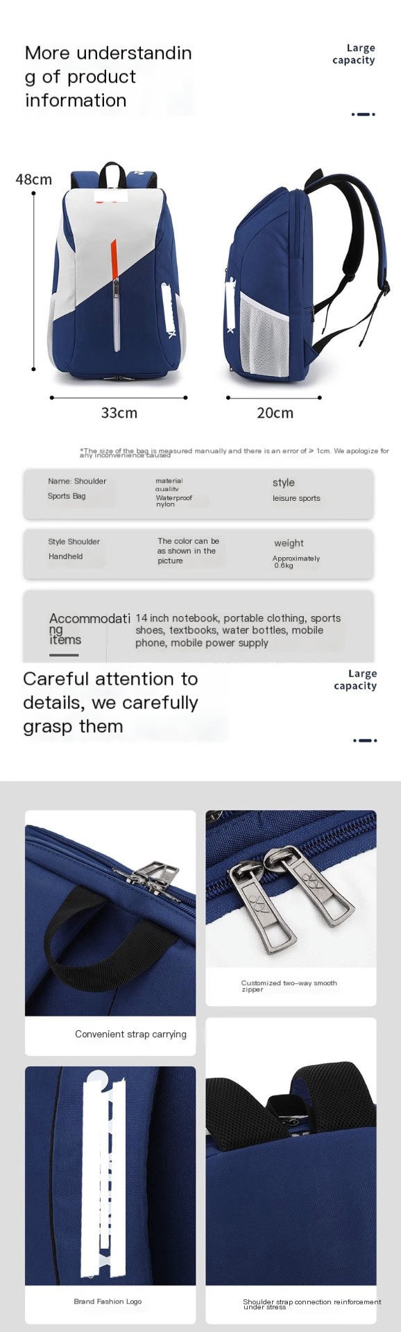 Sports Backpack Image 7