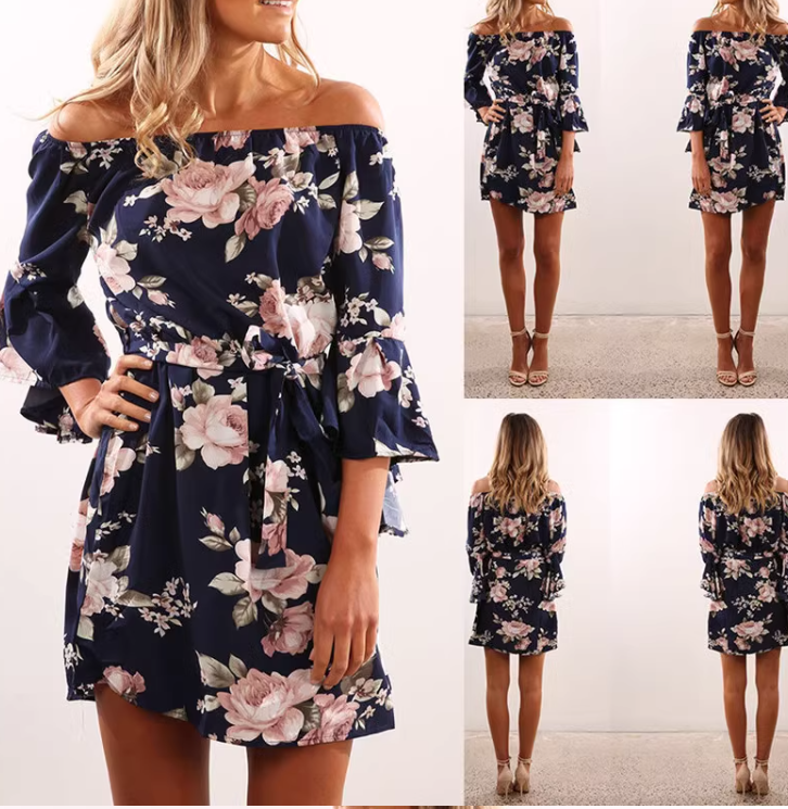 Elegant dress in black