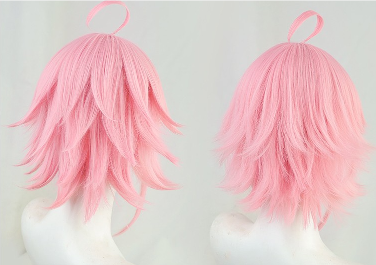 Pink Upturned Cosplay Wig Image 3
