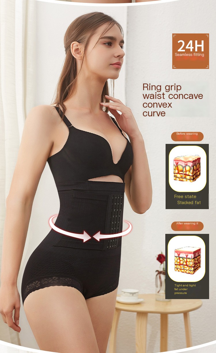 High-Waisted Shaping Pants Image 3