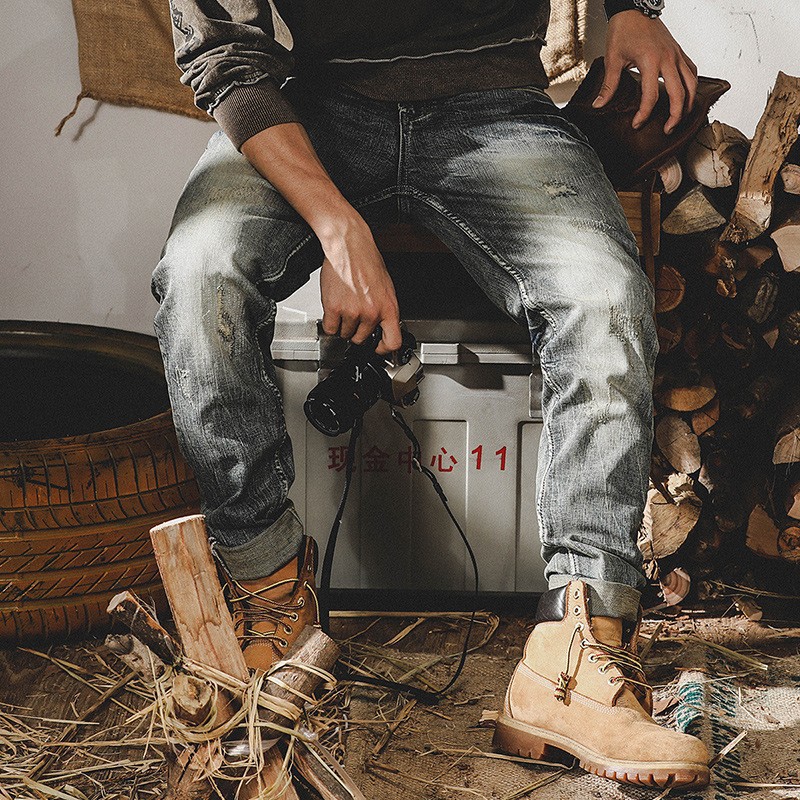 Casual Look with Denim Jeans