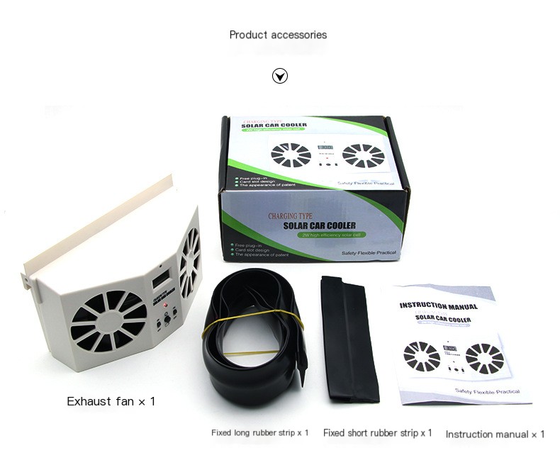 Solar Car Exhaust Fan Performance