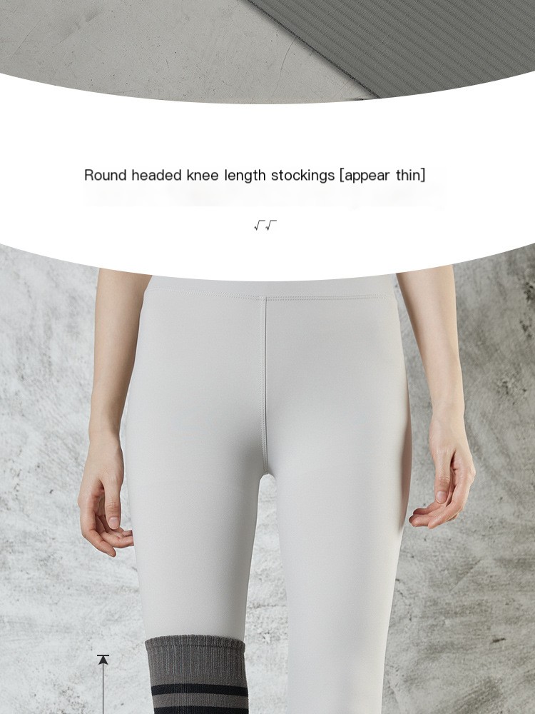 Over-the-knee yoga socks