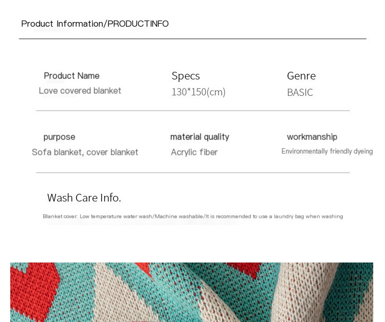 Nordic Style Blanket 1