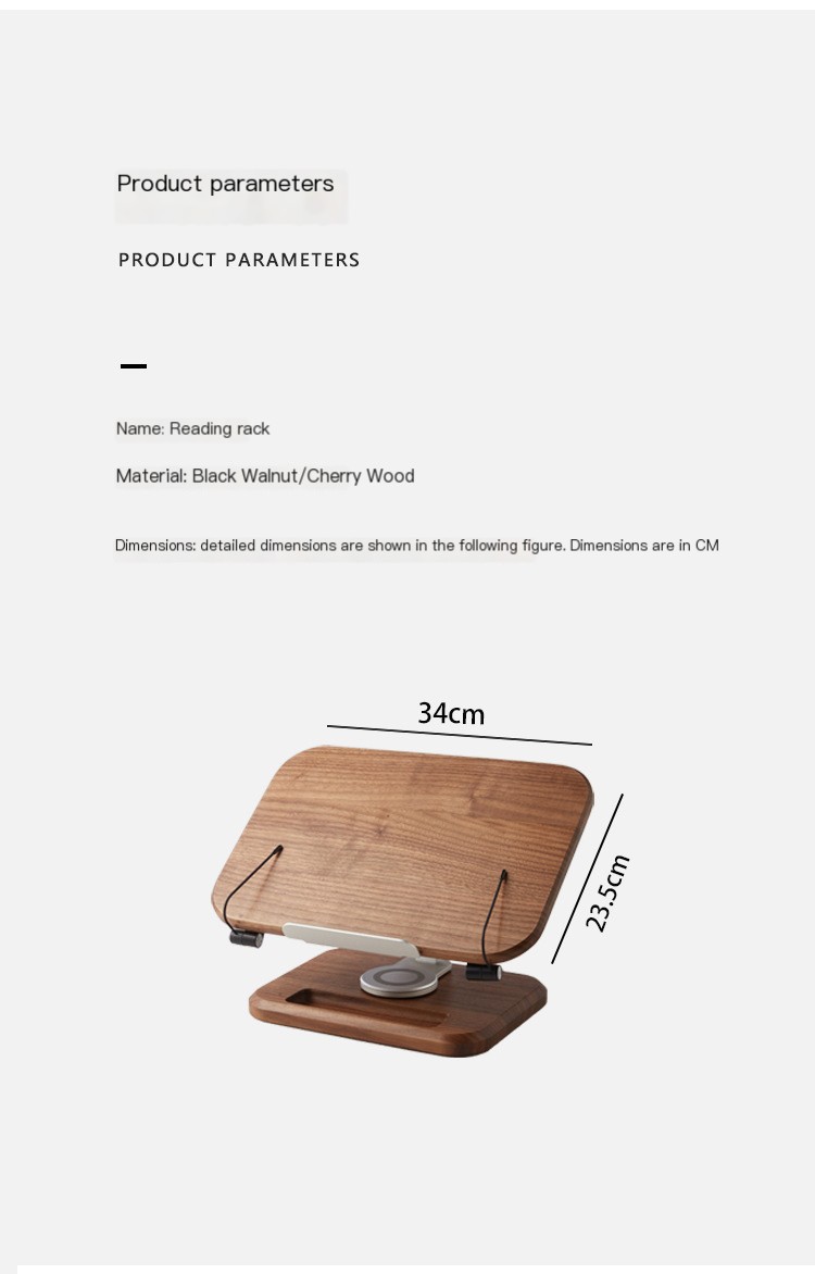 Rotating Reading Stand