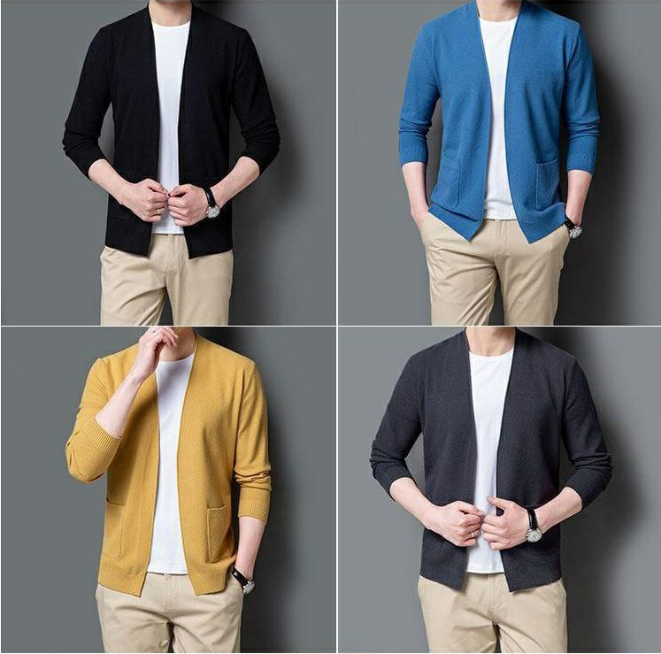 Basic Men's Cardigan