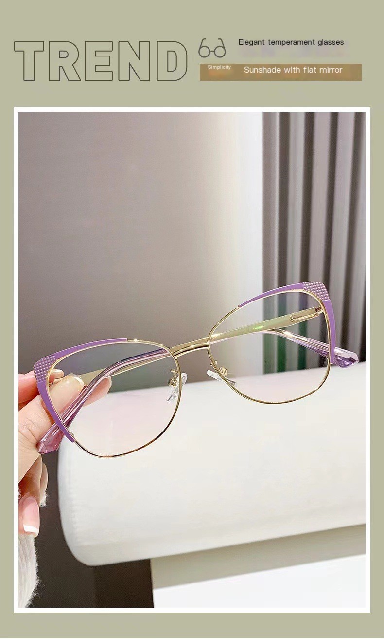 H 7151 Cat Eye Glasses