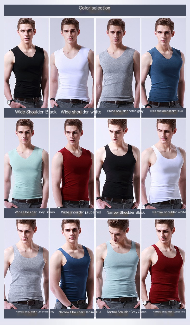 Men's Ice Silk Tank Top