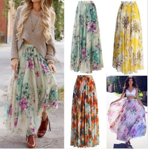 Bohemian Skirt - Green