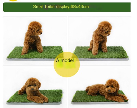 Three-story lawn pet toilet