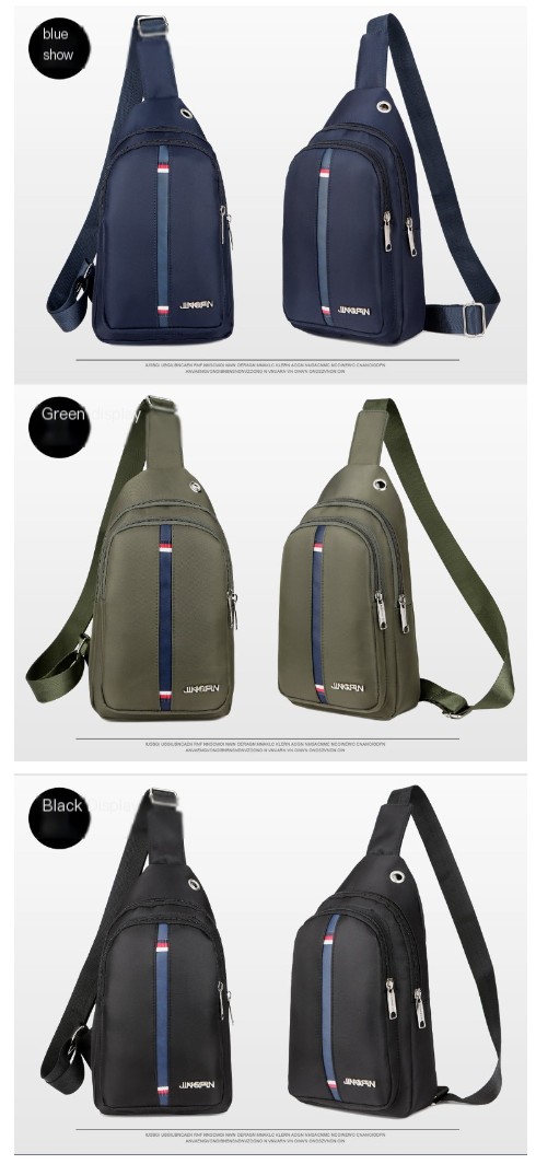 Waterproof Nylon Chest Bag Image 1