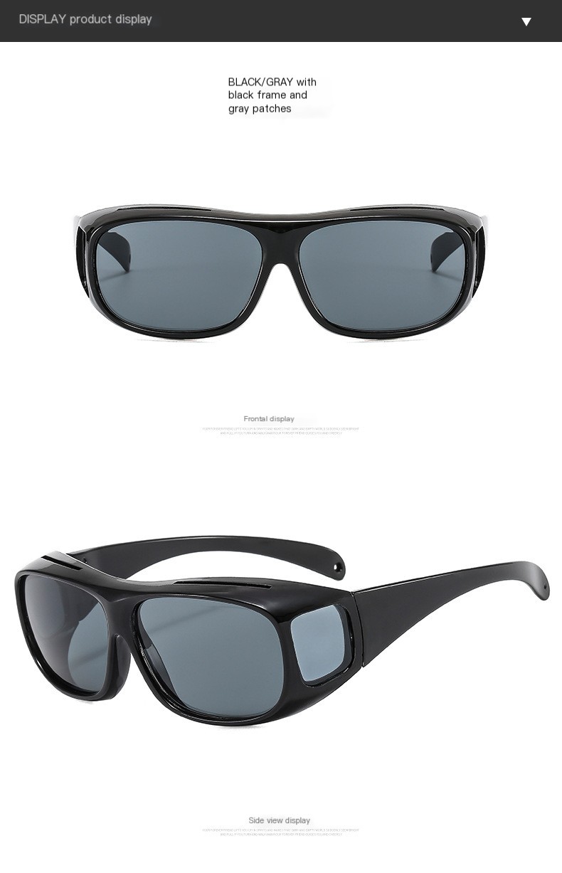 Black yellow glasses