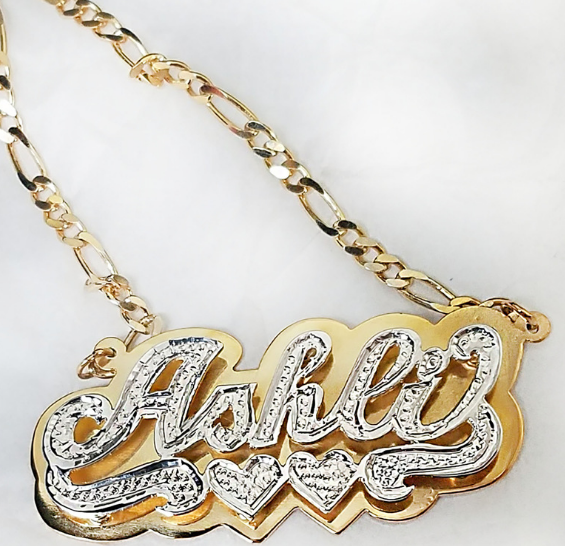 Gold Custom Name Necklace