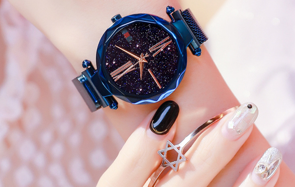 OLMECA Women's Starry Sky Watch Image 1