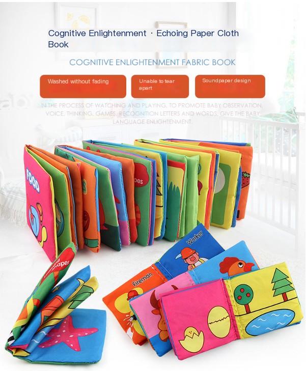 Baby English Cloth Book 2