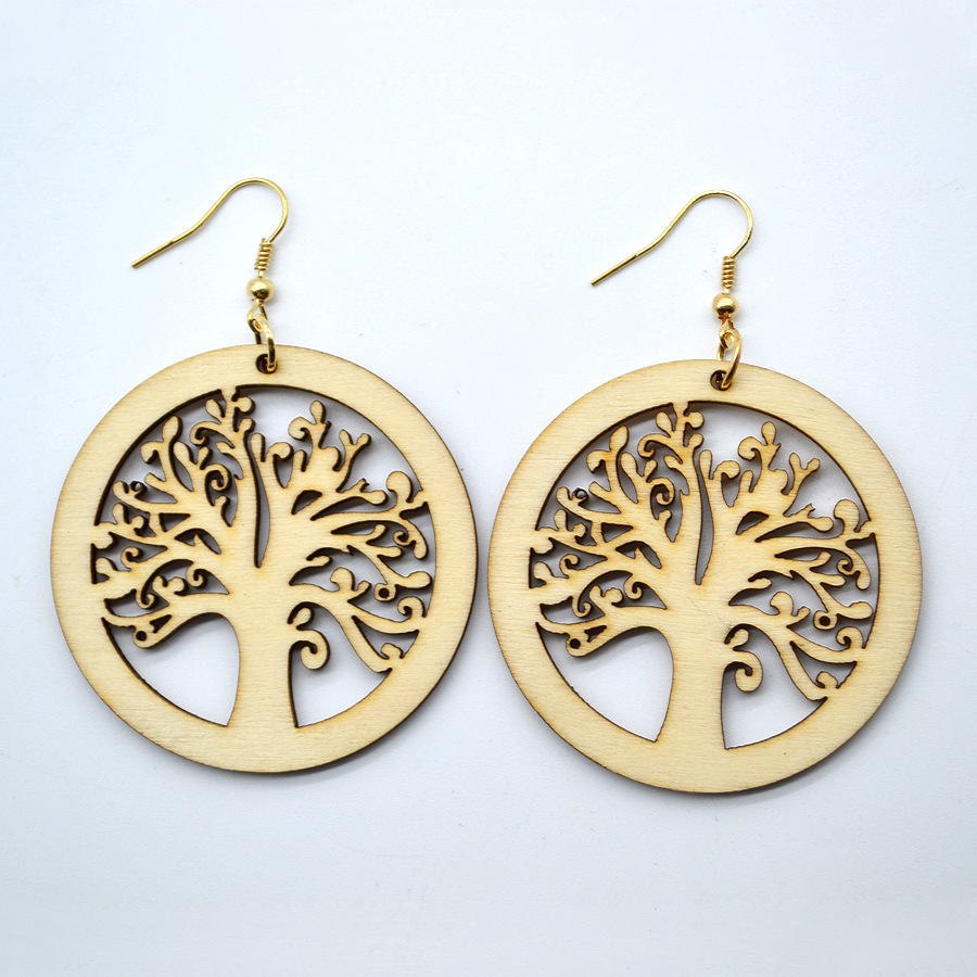 Handcrafted Wooden Earrings