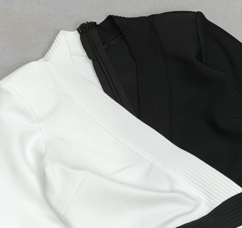 Color Block Dress Image 6