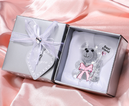 Crystal Bear Figurine 2