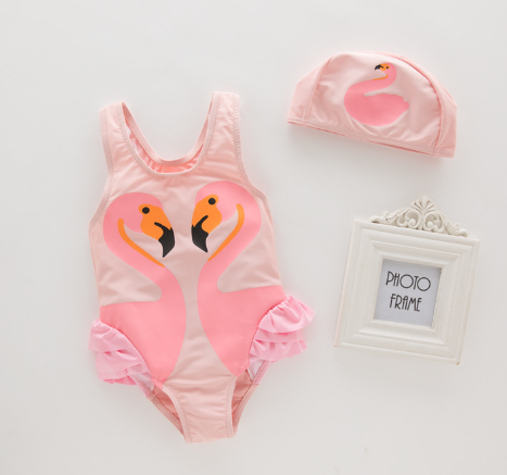 Colorful children's bathing suit for summer fun