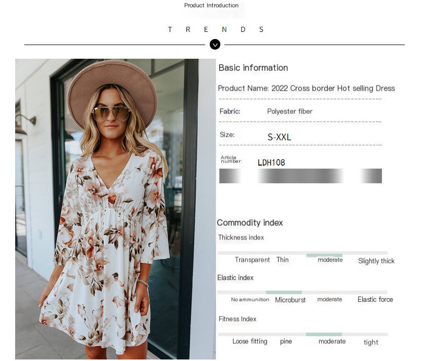 Floral Dress Image 1
