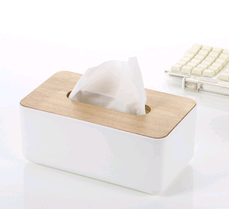 Original Color Oak Tissue Box Image 1