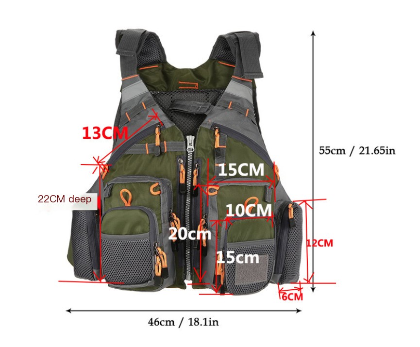 Fishing Safety Vest