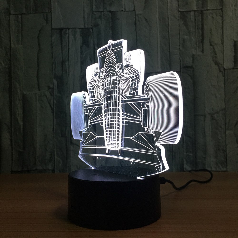 Racing Theme LED Lamp